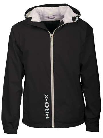 PRO-X elements Regenjacke "FLASH" in Schwarz