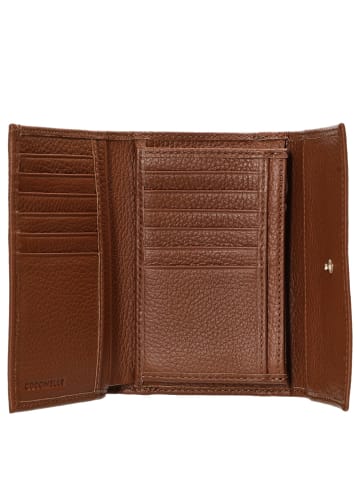 COCCINELLE Metallic Soft - Geldbörse 12cc 14 cm (cognac) in cognac