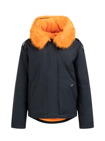 myMo Damen Winterjacke in Marine Orange