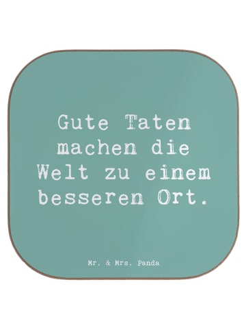 Mr. & Mrs. Panda Tassen Untersetzer Spruch Freundlichkeiten verb... in Meeresbrise