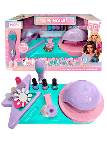 Kids Licensing WOW Generation Nagelstudio mit Trocknungslampe Nagelpfeile Nagellacke 8 Jahre