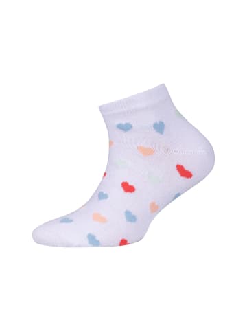 S. Oliver Kinder Sneakersocken originals Motiv 6er Pack 6er Pack originals in Weiß mix
