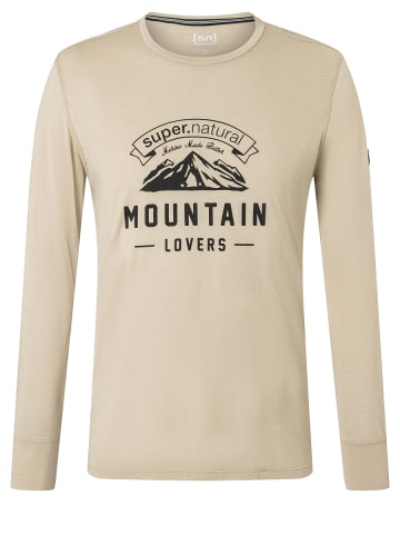 super.natural Merino Longsleeve in beige