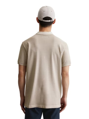Marc O'Polo Poloshirt Piqué shaped in Misty Grey