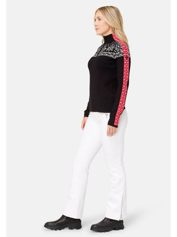 Krimson Klover Pullover Summit Zip Neck in black