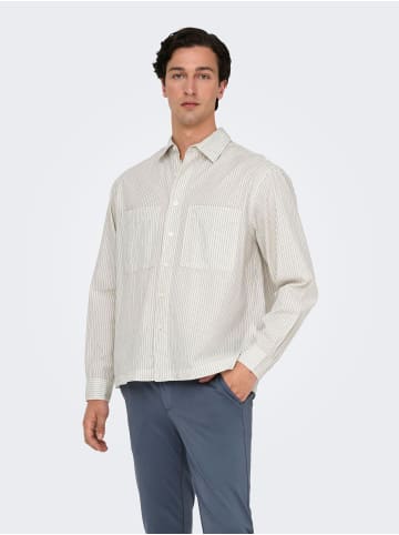ONLY & SONS Hemd in Egret