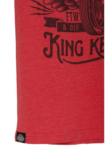 King Kerosin T-Shirt in Rot