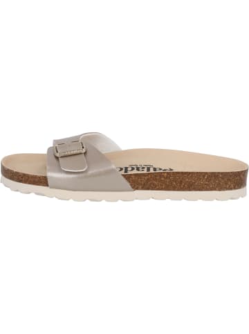 Palado Pantoletten Malta BE Metallic in Beige