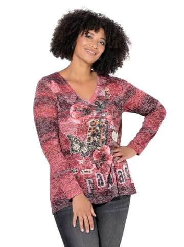 Angel of Style Shirt in dunkel weinrot