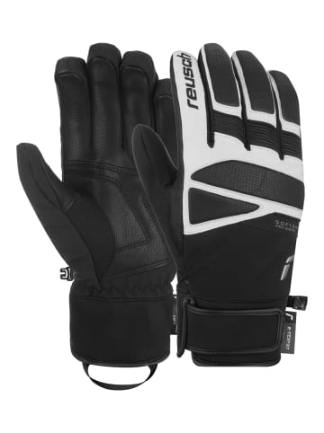 Reusch Fingerhandschuhe Thunder R-TEX® XT in 1101 white / black