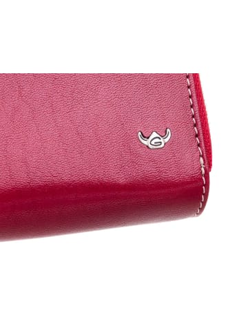 Golden Head Venezia Reißverschlussbörse Zipped coin pocket Geldbörse Damen Rot