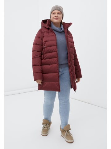 Finn Flare Mantel Winter in dark red