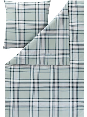 Estella Kuschel-Flanell Bettwäsche in salbei