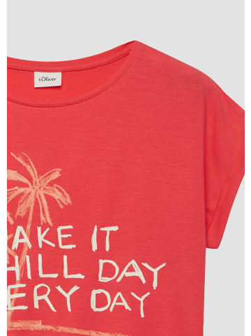 s.Oliver T-Shirt in 4290_rot