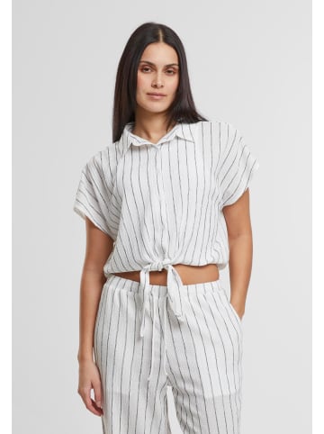 Urban Classics Urban Classics Blusen in offwhite/black