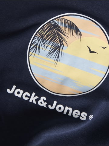 JACK & JONES Junior Kapuzensweatshirt JJPERRY SWEAT HOOD JNR in navy blazer