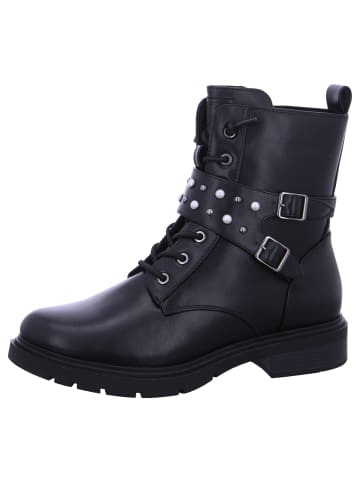 Marco Tozzi Schnürstiefel  in Schwarz