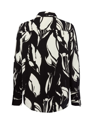 Someday Bluse Zerlian floral in schwarz weiß
