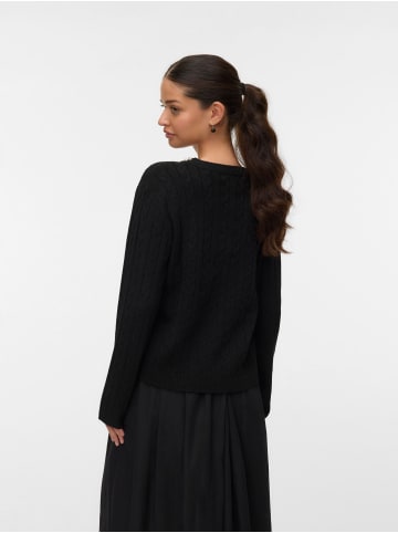 Vero Moda Strickpullover in Black