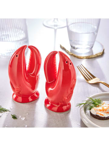 Butlers Salz-& Pfefferstreuer SALT & PEPPER in Rot