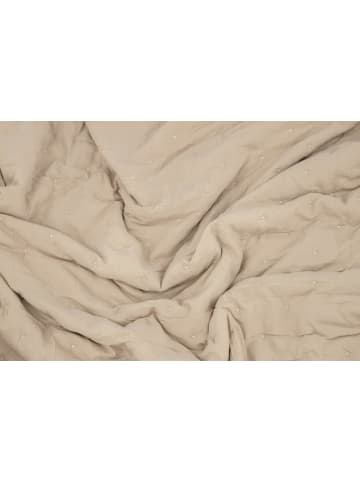 ebuy24 Tagesdecke Sally 4 Beige 180 x 80 cm