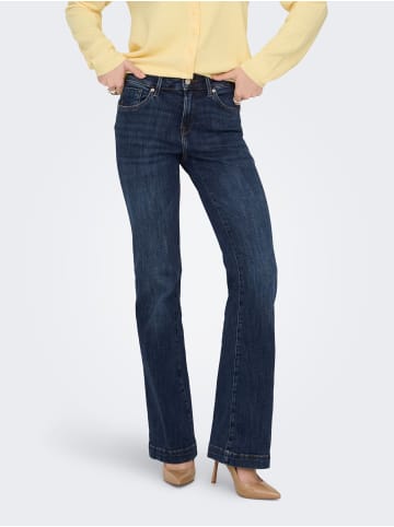 ONLY Flared fit jeans in Dark Blue Denim