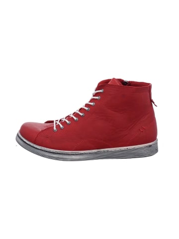 Esgano Schnürstiefel in rot
