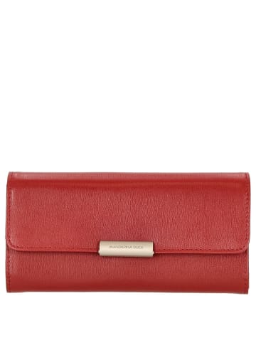 Mandarina Duck Hera 3.0 - Geldbörse 12cc 19 cm L (black) in rot