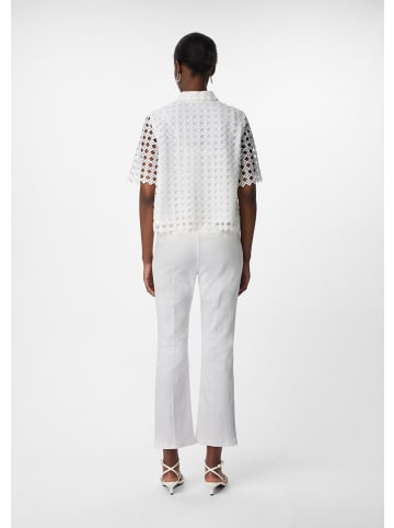 comma Bluse in 0120_weiß