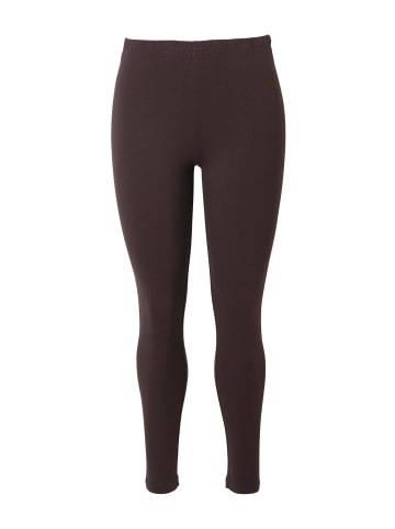 Ulla Popken Leggings in pinienbraun