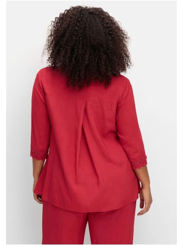 sheego Bluse in erdbeere