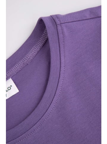 Coccodrillo T-Shirt mit kurzen Ärmeln in violett