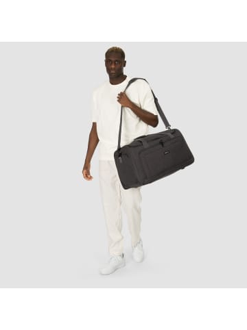 Redolz Essentials 12 Weekender Reisetasche 55 cm mit Schuhfach in black