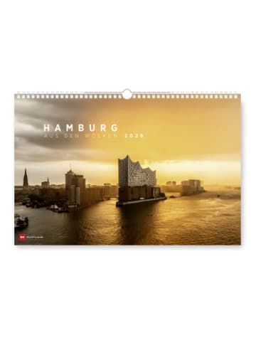 Delius Klasing Kalender - Hamburg - aus den Wolken 2026