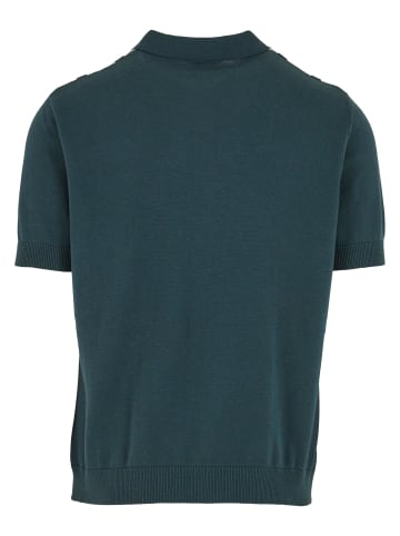 Urban Classics Urban Classics Hemden in bottlegreen/whitesand