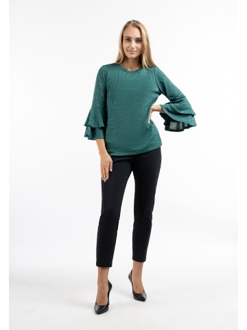 Usha Damen Langarmshirt in Grün