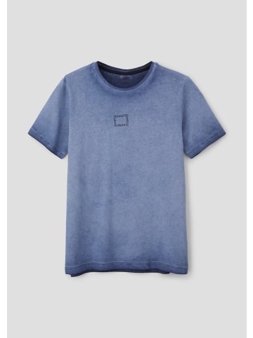 S. Oliver T-Shirt kurzarm in Blau
