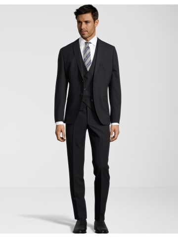 Steffen Klein Anzug Slim-Fit in schwarz