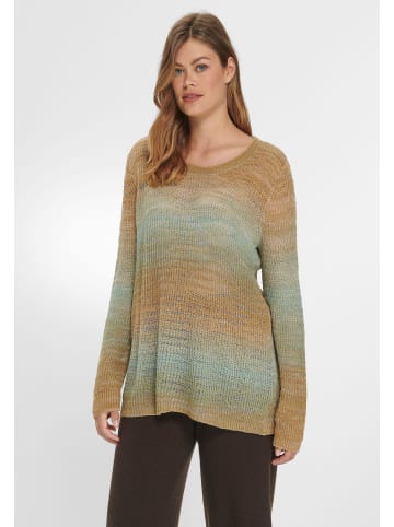 ANNA AURA Strickrundhalspullover Jumper in petrol