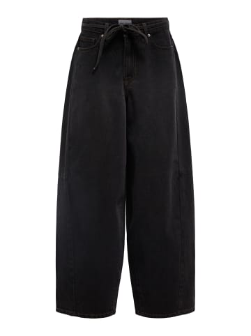 Object Barrel Fit Jeans in Black Denim
