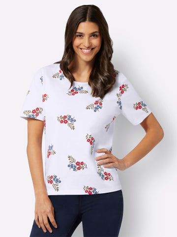 Sieh an! Kurzarmshirt in weiß