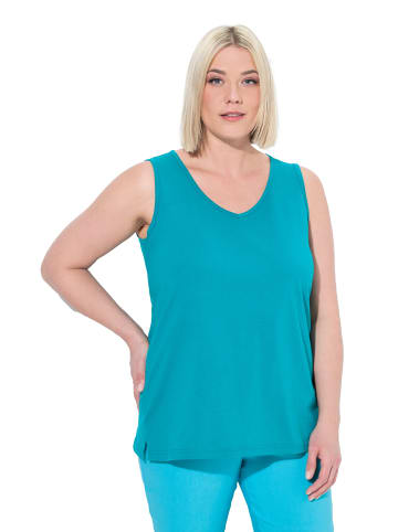 Ulla Popken Strick-Top in petrol