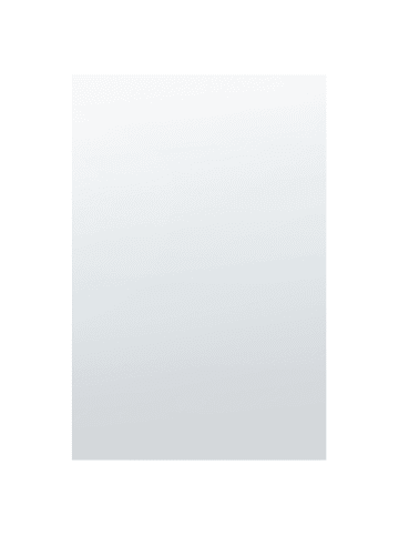 Beliani Wandspiegel ANGERS in Silber - (W) 40 x (H) 60 x (L) 0.5 cm