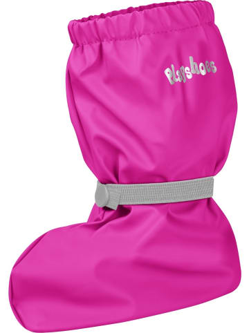 Playshoes Kinder Gummistiefel "Regenfüßlinge mit Fleece-Futter" in Pink