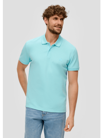 s.Oliver Polo-Shirt kurzarm in Türkis