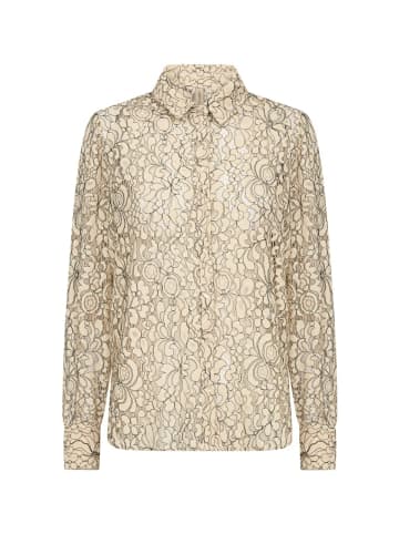 soyaconcept Langarmbluse für Damen in beige