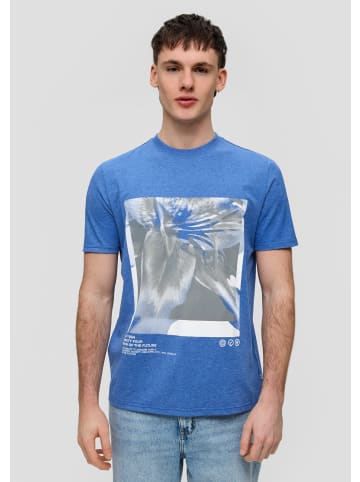 QS T-Shirt in 55D1_royalblau