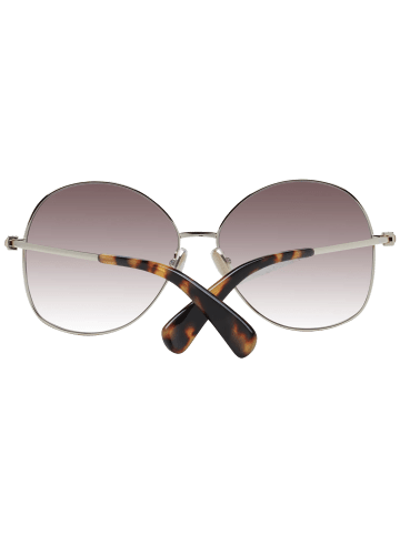 Max Mara Damen Sonnenbrillen Rund Gold