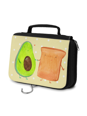 Mr. & Mrs. Panda Kulturtasche Avocado Toast ohne Spruch in Gelb Pastell