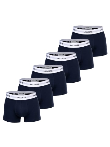 Lacoste Boxershort 6er Pack in Dunkelblau